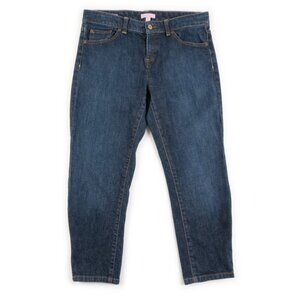 LILLY PULITZER Main Line Fit blue jeans size 8